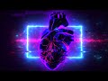 Cyberpunk Hi-Tech Glitchy Neon 3d Heart Looped Background Animation | Free Version