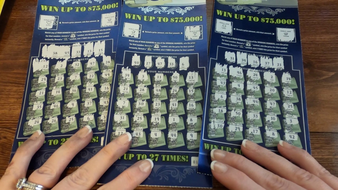 Money Clip 💵 75,000 💸💸💸 Kansas Lottery Scratch Off Tickets YouTube