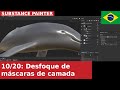 🇧🇷 Substance 3D Painter 10/20: desfocar máscaras de nível com o filtro Blur
