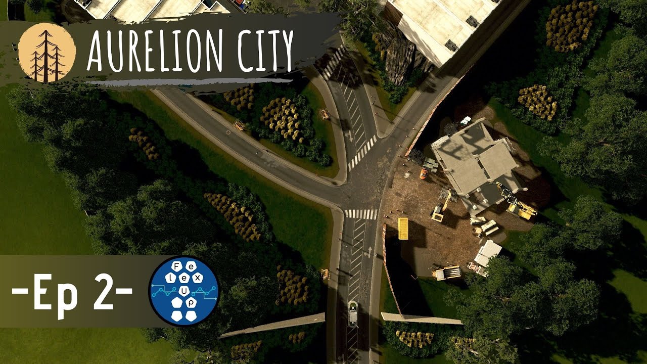 Apartment Complex Cities Skylines Aurelion City Ep 2 YouTube