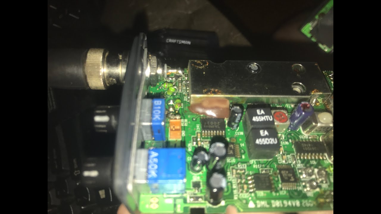 Pro95 Extremely Distorted Audio FM Discriminator Failure? Scanner