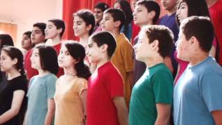 Billy-Celine Dion élèves du College de la Sainte Famille Française Baabda Liban