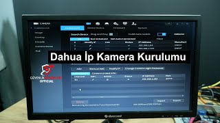 Dahua Ip Kamera Kurulumu Dahua İp Kameranın Nvr Kayıt Cihazı Tanıtılması