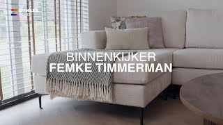 BINNENKIJKER: U-bank Symphony en Eetkamerstoel Juif | Zitmaxx Wonen