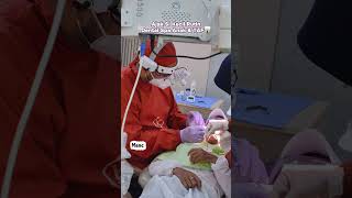 Scaling bersihin karang gigi si kecil biar ngga gampang berlubang #gigianak #gigisehat #shorts