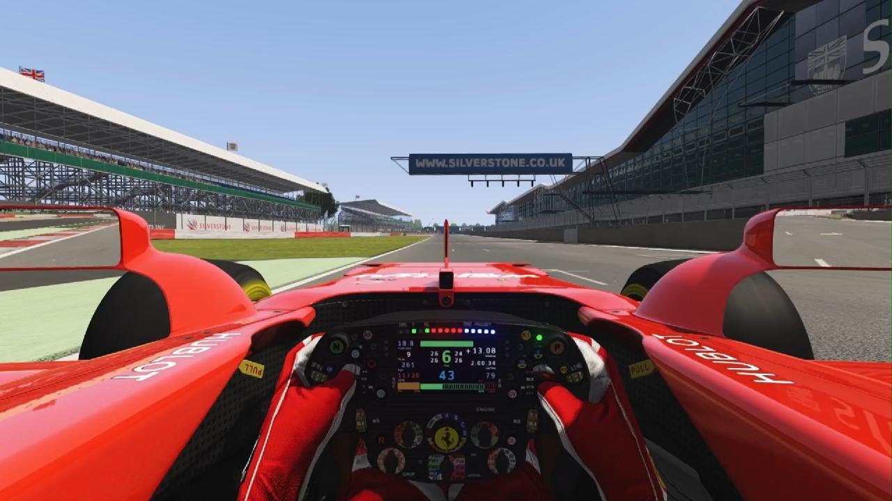 Assetto Corsa Ferrari SF70 Onboard Practice lap