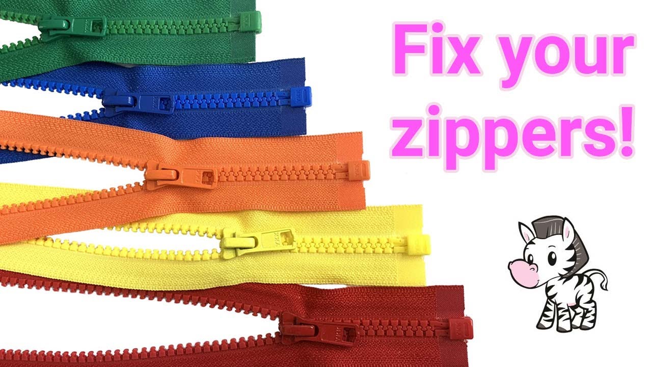 Zipper Slider/Pull Replacement - Repair a zipper without replacing