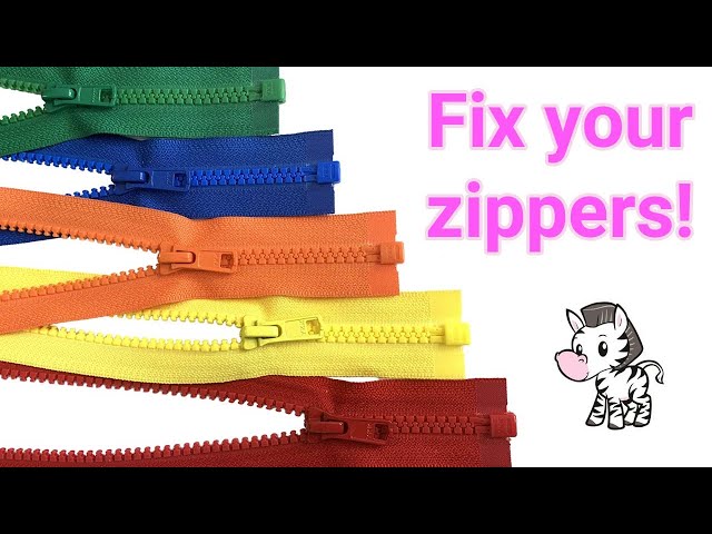 How to fix a detached zipper pull (4 easy steps) - Quilt Advice Tips and  Tricks!