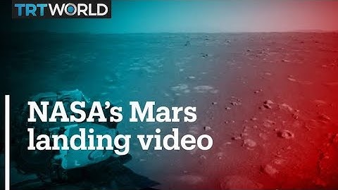 NASA releases video of rover