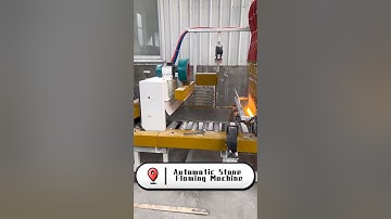 High Speed Multi Head Automatic Stone Flaming Machine