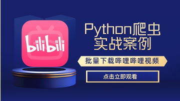 【Python爬虫项目实战案例教学】Python爬虫批量下载B站视频并保存本地