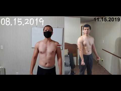 3 month pull-up push-up transformation