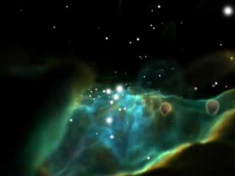 Volume visualization nebula creation