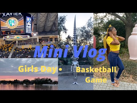 College Vlog | Girls Weekend | Basketball Game (XULA Edition)