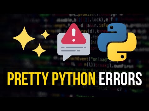 Pretty Error Messages in Python