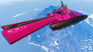I Launched my Tank Into Space - GTA Online