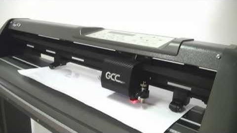 GCC Cutting Plotter - Die Cut Demo on Mac