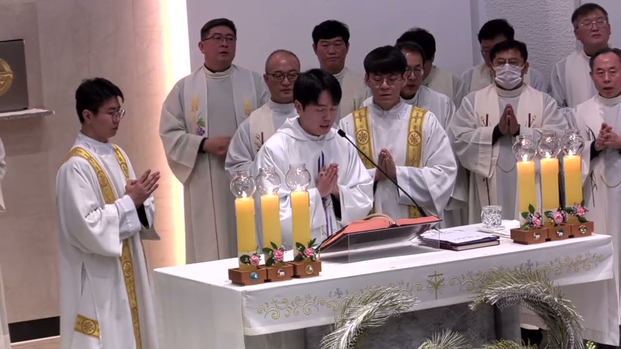 최현민 요셉 새 사제 첫 미사/ 대전교구 천안 원성동 성당