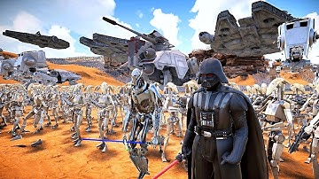 DARTH VADER in Canyon Vs 7,150,000 Aliens, Predators & Zombies -  Ultimate Epic Battle Simulator 2