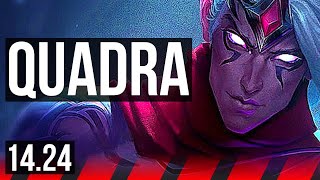 VARUS vs SHEN (TOP) | Quadra | KR Master | 14.24