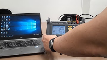 Calibration check on EJA Pressure Transmitter using CA700 Pressure Calibrator