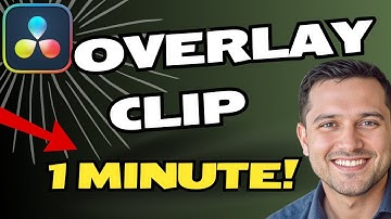 How to Overlay Videos and Images in DaVinci Resolve | Easy Tutorial | 2025