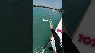 Wakeboarder på over 100m rail 🏂 #wakeboard