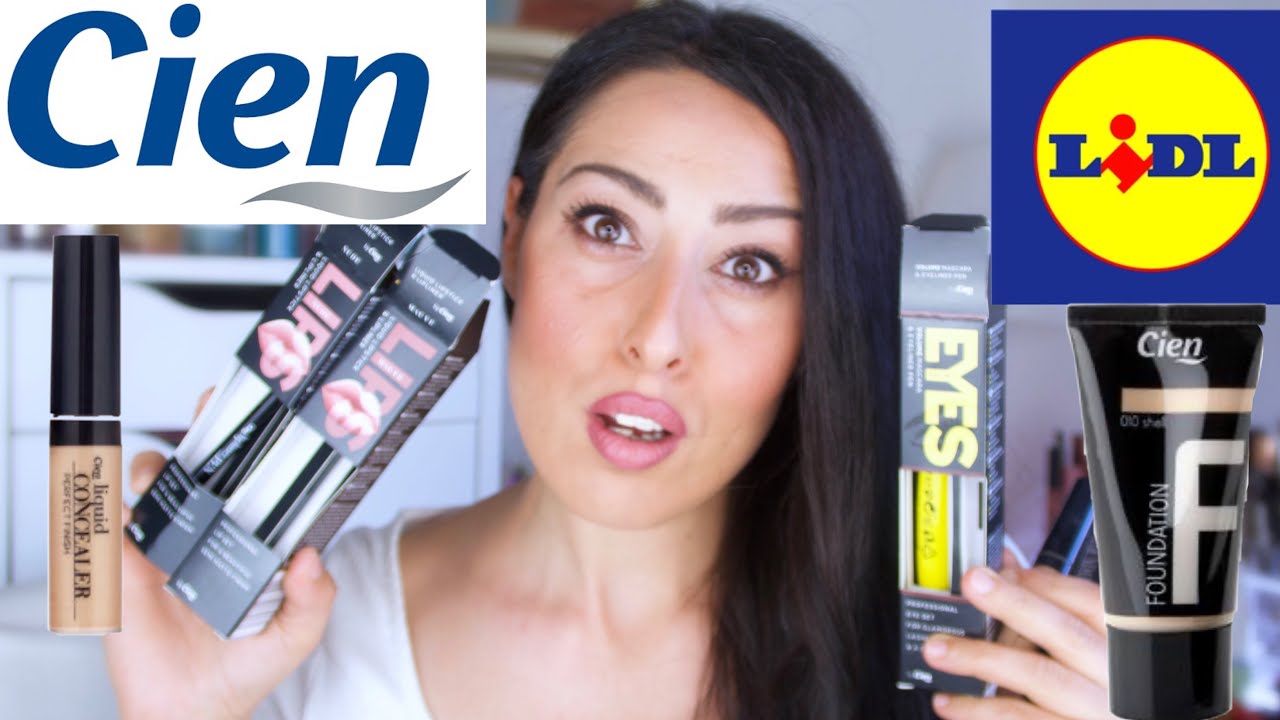 CIEN LIDL MAKEUP COMPLETO USANDO SOLO I TRUCCHI DI LIDL 🤔😱😅