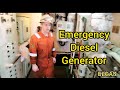 091🌟На борту. Emergency Diesel Generator.