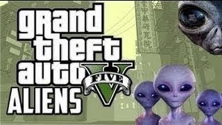GTA 5 - ALIEN INVASION GAMEMODE - HOW TO PLAY - GTA V Alien Invasion Gameplay screenshot 5