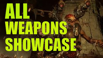 DOOM ALL WEAPONS SHOWCASE! All weapons in Doom are unlocked! Doom 4!