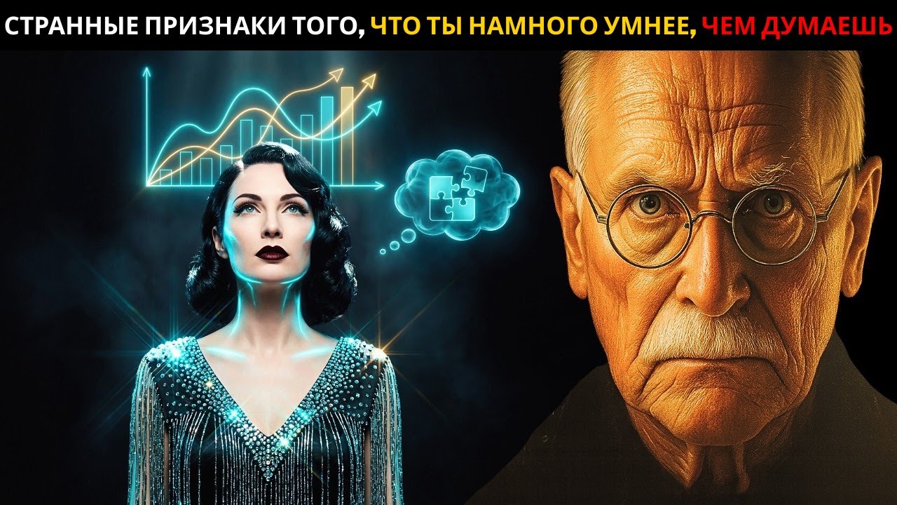 Психологи считают, что эти 7 странных черт характера свидетельствуют о гениальном умстве — Карл Юнг.