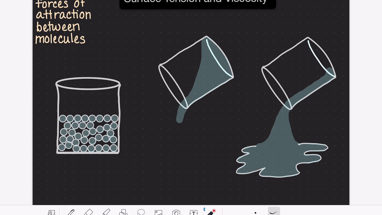 28 Surface tension and viscosity YouTube