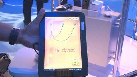 Intel Medfield Tablet Demoing Ice Cream Sandwich