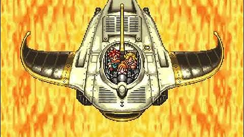 Chrono Trigger: Epoch off screen rams Lavos’ broken shell