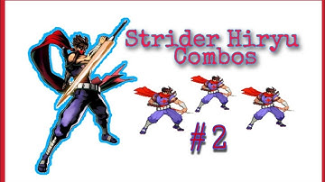 Marvel vs Capcom: Infinite- Strider Hiryu combos #2 #mvci #marvelvscapcom