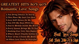 🎸Greatest Hits Romantic Love Songs Collection💖You Bring Silence To Storm - Mid 70's Style - Vol.144 screenshot 5