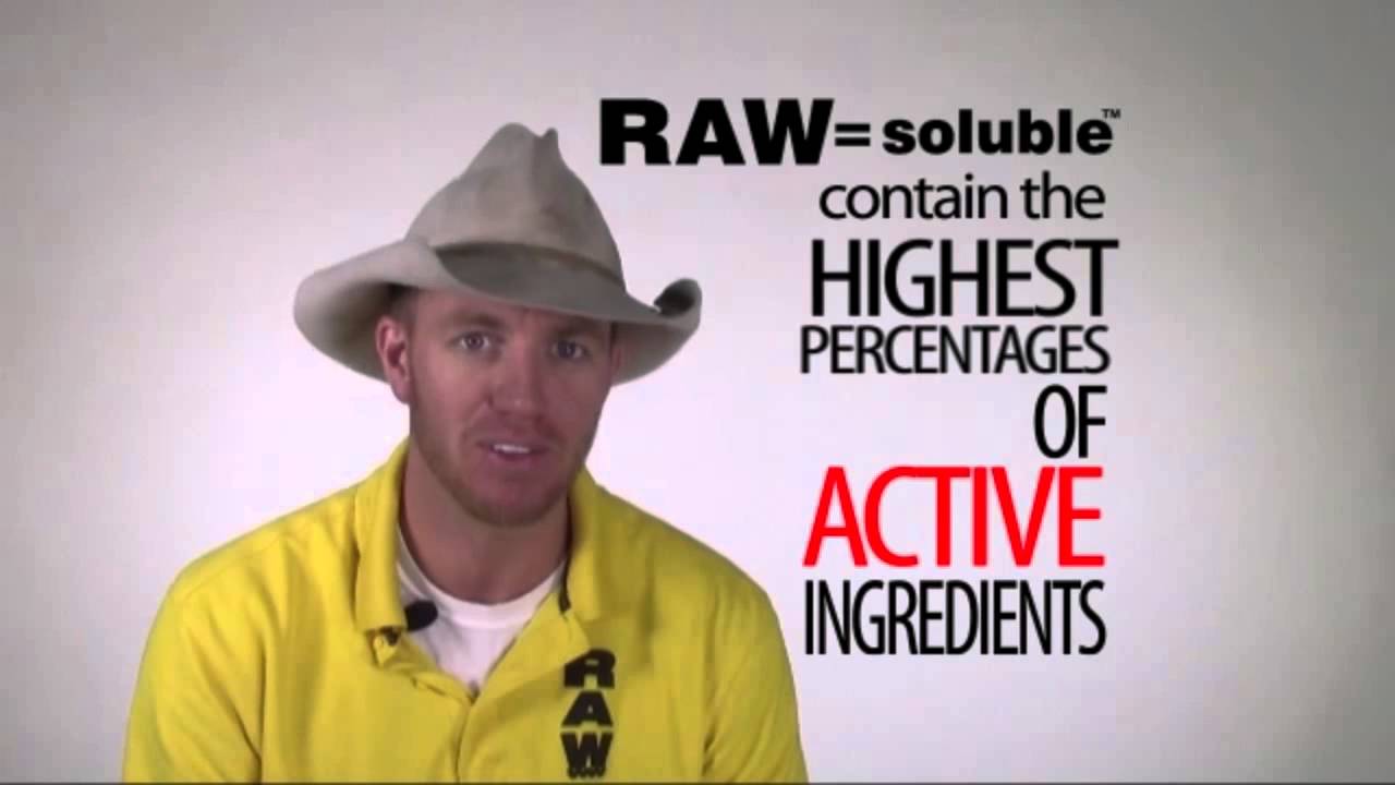 RAW = soluble