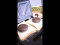 チョコパイホットサンド作ったらスゴいのできた...#Shorts