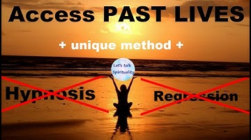 Dive into PAST LIVES WITHOUT any hypnosis nor regression - as that is NOT NEEDED, PAST LIFE INSIGHTS