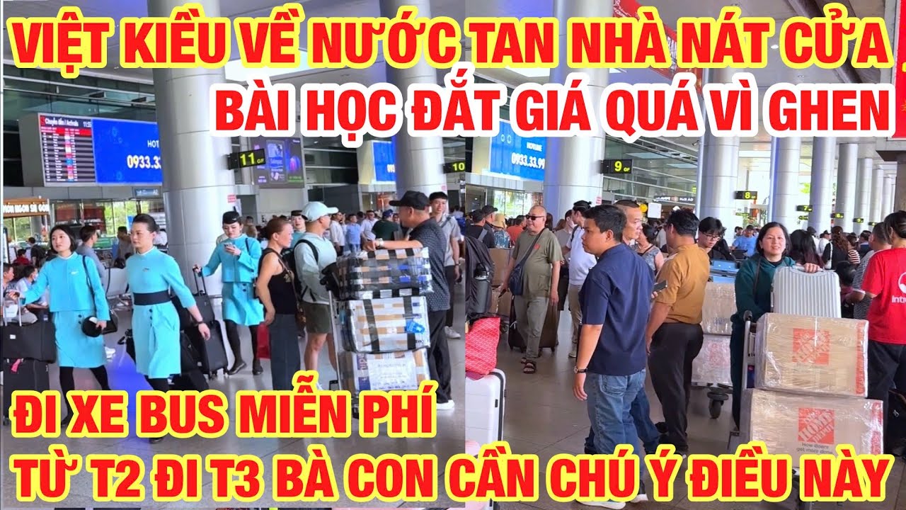 VIỆT KIỀU MỸ VỀ NƯỚC TAN NHÀ NÁT CỬA VÌ GHEN BÀI HỌC ĐẮT GIÁ I ĐI XE BUS MIỄN PHÍ TỪ T2-T3 CẦN CHÚ Ý