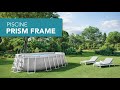 Piscine prism frame ovale  intex