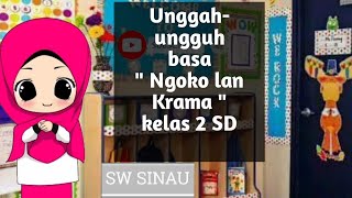 Unggah-ungguh basa/ Ngoko lan Krama Kelas 2 SD