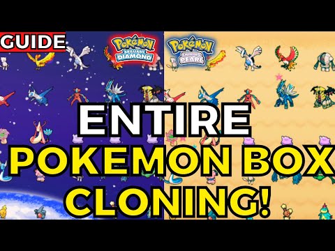 *NEW* How to Clone ENTIRE Boxes of Pokemon & Items FAST and EASILY Brilliant Diamond Shining Pearl