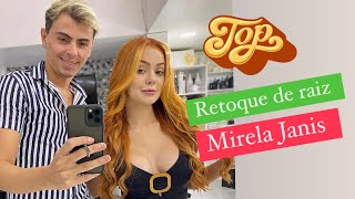 Mirela Janis Uma Tendência De Ruiva Com Mecha Selfie