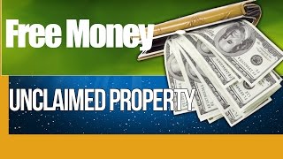 The state of california is currently in possession more than $8
billion unclaimed property belonging to approximately 32.5 million
individuals and orga...
