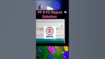 PF KYC Reject Due to Name Mismatch Solution 🚨 #epfo #pfkyc #shortvideo #shorts #ytshorts