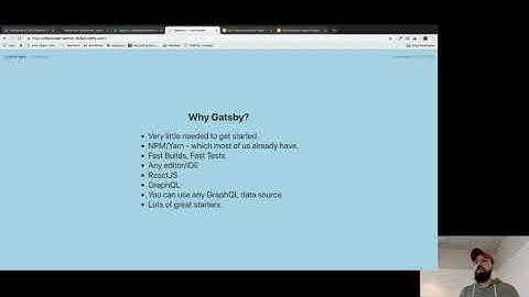 Intro to GatsbyJS
