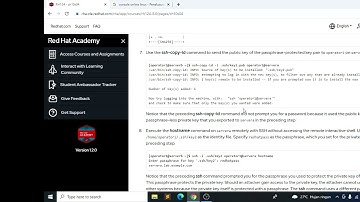chapter 10 Guided Exercise: Configuring SSH Key-based Authentication
