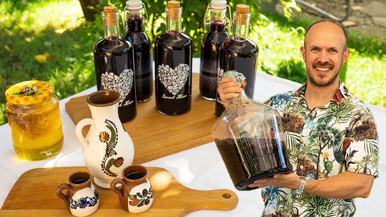 The Best Homemade Blueberry Liqueur With Honey Recipe